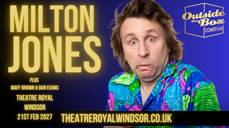 Milton Jones, plus Maff Brown & Dan Evans